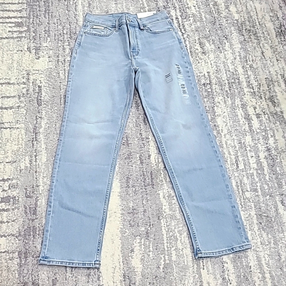 Calvin Klein Original Straight Stretch Jeans - Picture 4 of 7